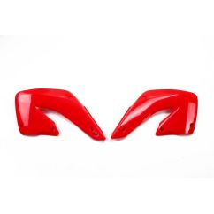 Ouïes de radiateur UFO rouge Honda CR125R/250R