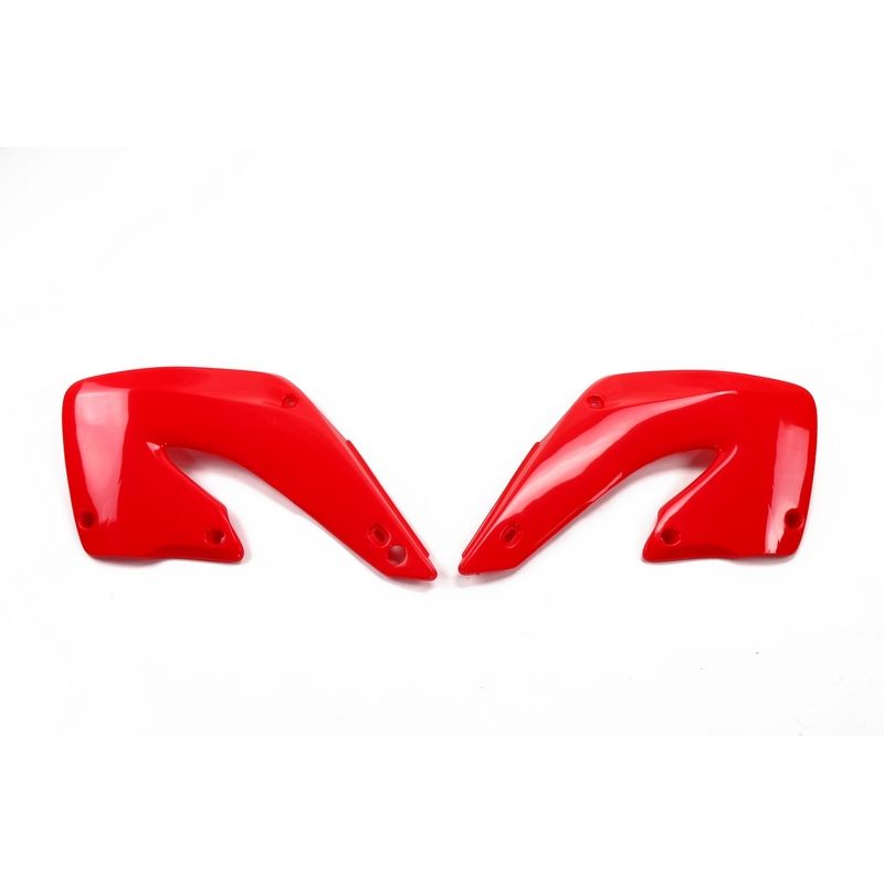 Ouïes de radiateur UFO rouge Honda CR125R/250R