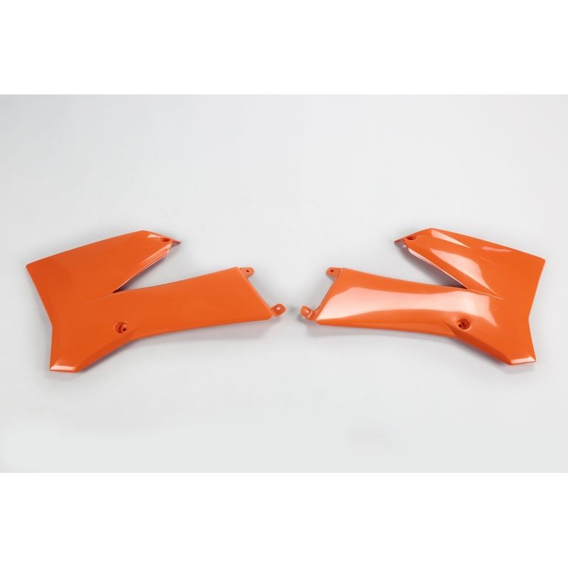 Ouïes de radiateur UFO orange KTM SX85 Ouïes de radiateur UFO orange KTM SX85