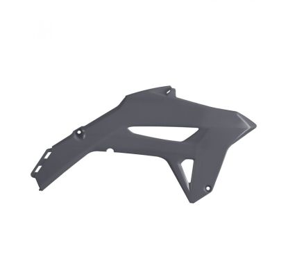 Ouies de radiateur POLISPORT gris nardo Honda CRF450R
