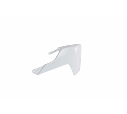 Ouïes de radiateur RACETECH blanc Husqvarna TC65