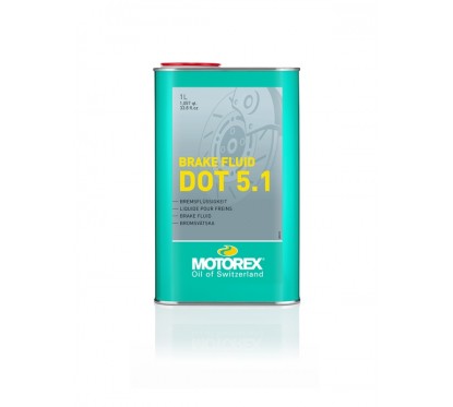 Liquide de frein MOTOREX Brake Fluid DOT 5.1 - 1L