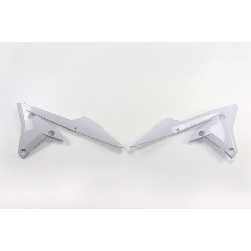 Ouïes de radiateur UFO blanc Yamaha YZ250F/450F