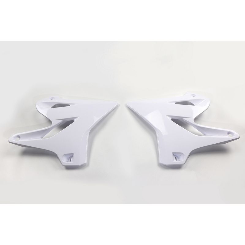 Ouïes de radiateur UFO blanc Yamaha YZ125/250 Ouïes de radiateur UFO blanc Yamaha YZ125/250