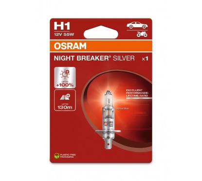 Ampoule OSRAM Night Breaker Silver H1 12V /55W - X1