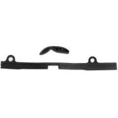 Kit patin de bras oscillant + patin de chaîne inférieur UFO noir KTM