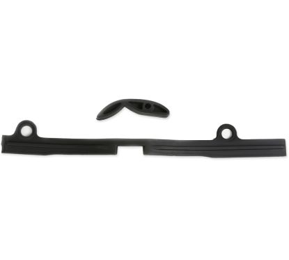 Kit patin de bras oscillant + patin de chaîne inférieur UFO noir KTM