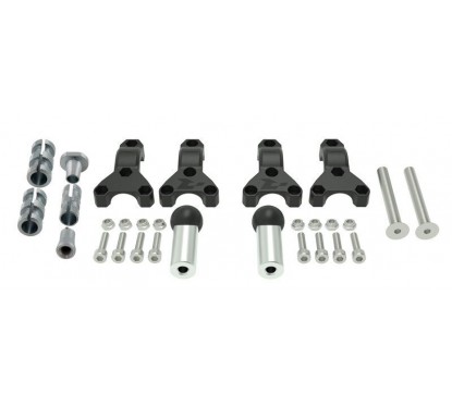 Kit fixation RACETECH pour protège-mains HP3 Ø22/28,6mm