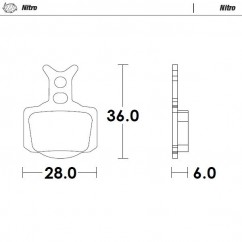 BRAKE PADS NITRO