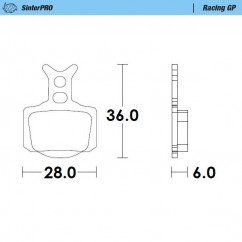 BRAKE PADS RACING GP