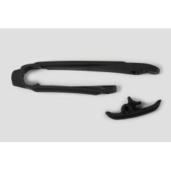 Kit patin de bras oscillant + patin de chaîne inférieur UFO KTM