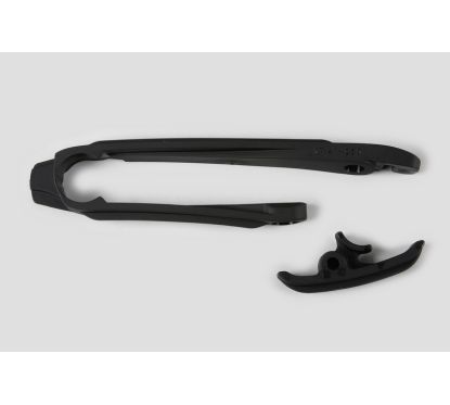 Kit patin de bras oscillant + patin de chaîne inférieur UFO KTM