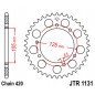 Kit chaîne JT/JT 420HDR 11/53 - Couronne arrière standard Type 1131