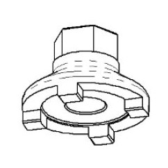 TOOL FORK CARTRIDGE SOCKET L30