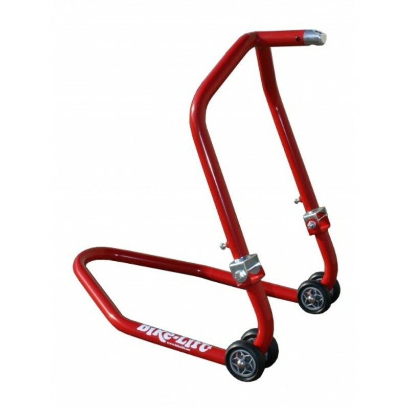 Béquille de stand avant sous té de fourche BIKE LIFT rouge universelle - FS-11 Béquille de stand avant sous té de fourche BIKE LIFT rouge universelle - FS-11