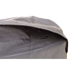 Housse de protection extérieure VECTOR Black Cotton pour moto/scooter - noir - S