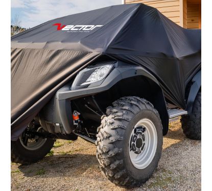 Housse de protection extérieure VECTOR pour quad - noir - L