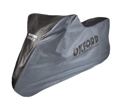 Housse de protection intérieur OXFORD Dormex noir/argent - moto / scooter - XL