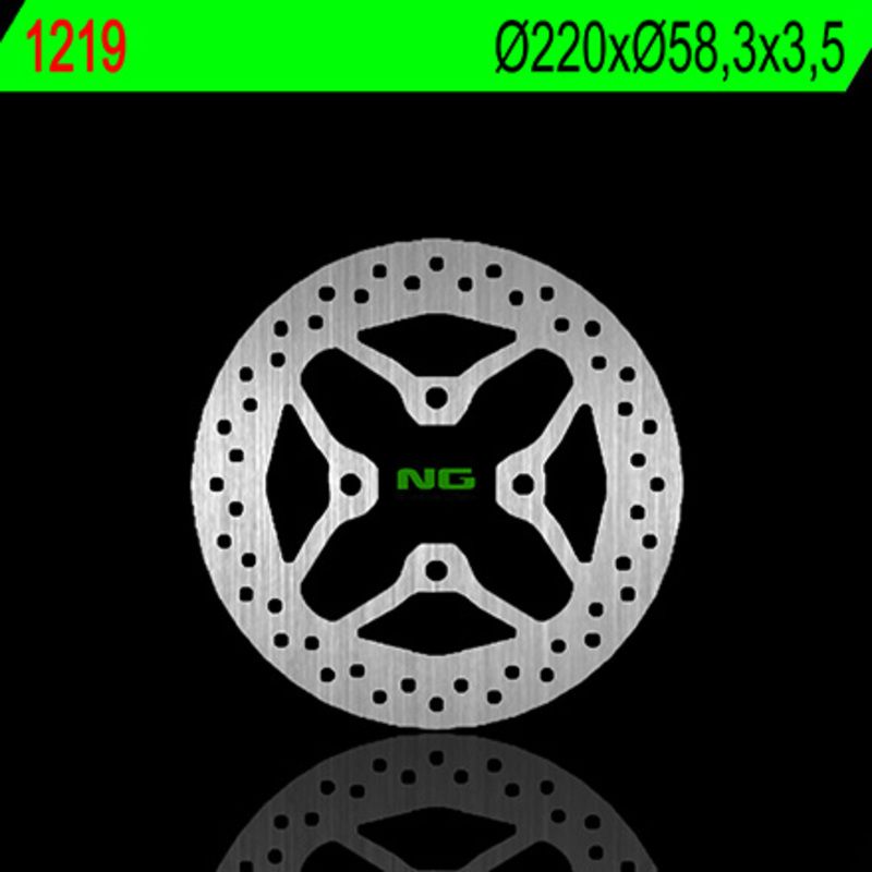 Disque de frein NG BRAKES rond fixe