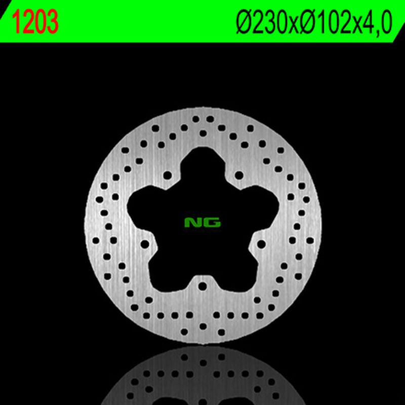 Disque de frein NG BRAKES rond fixe