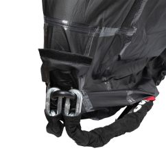 Housse de protection extérieur OXFORD Rainex noir/argent - moto / scooter - XL Housse de protection extérieur OXFORD Rainex noir/argent - moto / scooter - XL