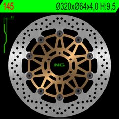 Disque de frein NG BRAKES rond flottant