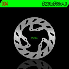 Disque de frein NG BRAKES rond fixe