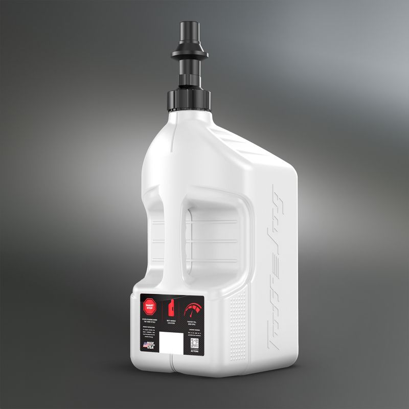 Bidon d'essence TUFF JUG blanc avec bouchon Ripper 5G/20L Bidon d'essence TUFF JUG blanc avec bouchon Ripper 5G/20L