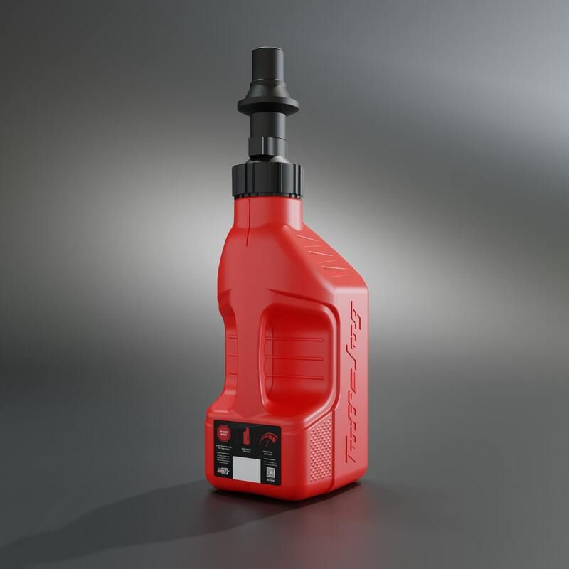 Bidon d'essence TUFF JUG rouge avec bouchon Ripper 1.25G/5L Bidon d'essence TUFF JUG rouge avec bouchon Ripper 1.25G/5L