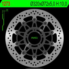Disque de frein NG BRAKES rond flottant