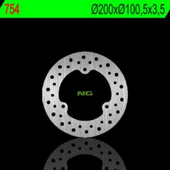 Disque de frein NG BRAKES rond fixe