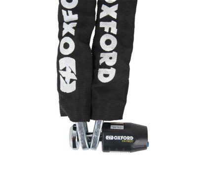 Chaîne antivol avec cadenas OXFORD Patriot - 12mm x 1.5m - homologué ART4 / Sold Secure Gold / FG SBSC
