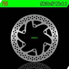 Disque de frein NG BRAKES rond fixe