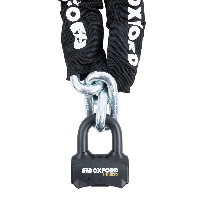 Chaîne antivol avec cadenas OXFORD Chain Lock 16mm - Homologué ART4 / Sold Secure Gold Chaîne antivol avec cadenas OXFORD Chain Lock 16mm - Homologué ART4 / Sold Secure Gold