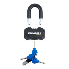 Chaîne antivol avec cadenas OXFORD Chain Lock 16mm - Homologué ART4 / Sold Secure Gold