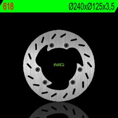 Disque de frein NG BRAKES rond fixe