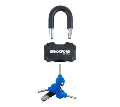 Antivol à chaîne OXFORD Nemesis 16 mm avec chaîne de 1,2 m - Homologué ART4 / Sold Secure Gold
