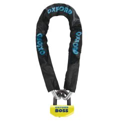 Chaîne antivol OXFORD 16mm Big Boss+ - 1,2m x 12mm - Homologué ART4 / Sold Secure Gold