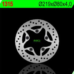 Disque de frein NG BRAKES rond fixe
