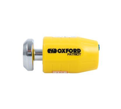 Bloque-disque OXFORD Patriot - Ø14mm jaune - homologué ART4 / Sold Secure Gold / FG SBSC