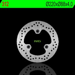 Disque de frein NG BRAKES rond fixe