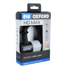 Bloque-disque OXFORD HD MAX - Ø14mm noir - homologué Sold Secure Gold
