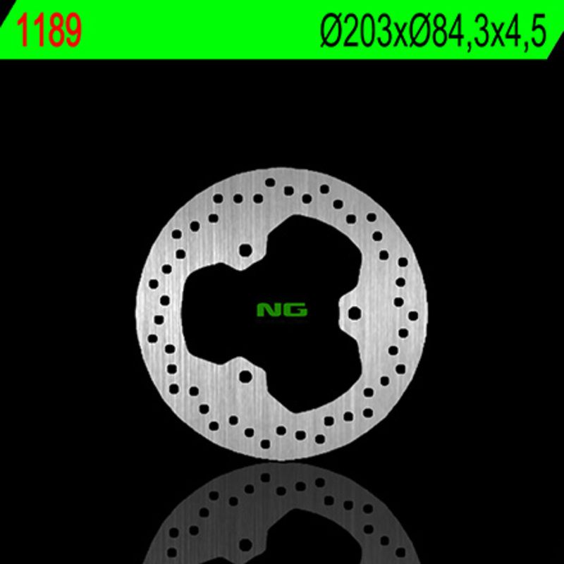 Disque de frein NG BRAKES rond fixe