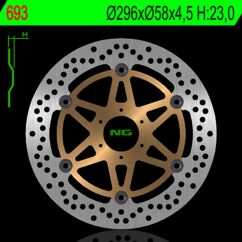 Disque de frein NG BRAKES rond flottant