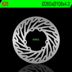 Disque de frein NG BRAKES rond fixe