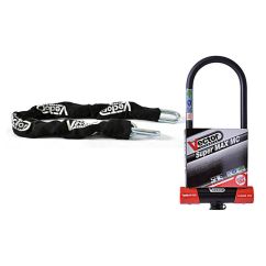 Kit antivol VECTOR Antivol U SuperMax L2 Ø16mm + Chaîne Ø13mm / 1,3m - Classe SRA / ART