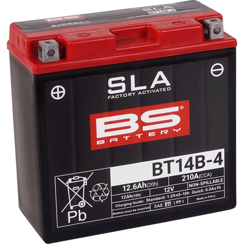 Batterie AGM SLA activée en usine sans entretien