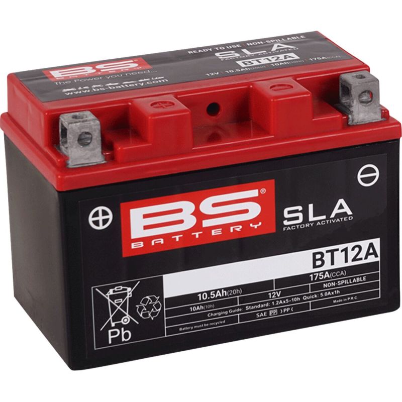 Batterie AGM SLA activée en usine sans entretien