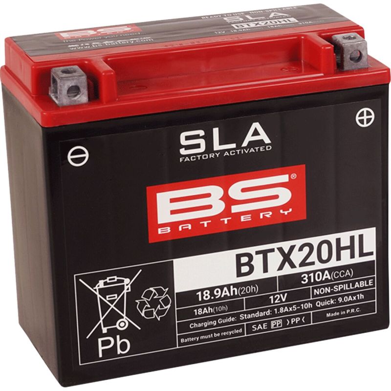 Batterie AGM SLA activée en usine sans entretien