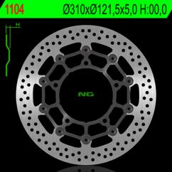 Disque de frein NG BRAKES rond flottant